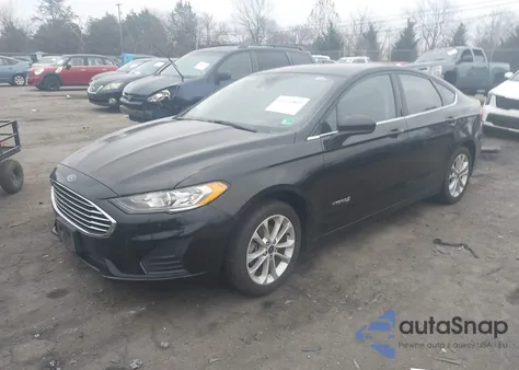 2019 Ford Fusion Hybrid Se из США, поврежденный, VIN 3FA6P0LU7KR128376